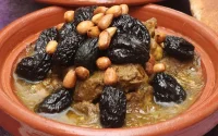 Tajine de viande aux pruneaux