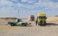 Bloqués à la frontière mauritanienne, des routiers marocains crient leur détresse