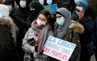 Paris : manifestation contre le projet de loi « séparatisme »