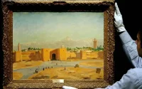 Le tableau de Churchill sur Marrakech pourrait battre des records