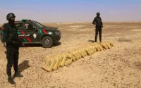 Plus de 1200 kilos de drogue saisis près de Laâyoune, deux arrestations