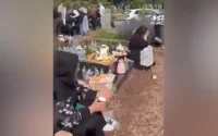 Polémique autour d'une vidéo de repas dans un cimetière belge