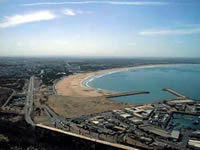 La baie d'Agadir distinguée comme la plus belle du monde