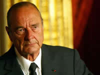 Chirac redit que le conflit du Sahara doit être réglé dans le cadre de l'Onu