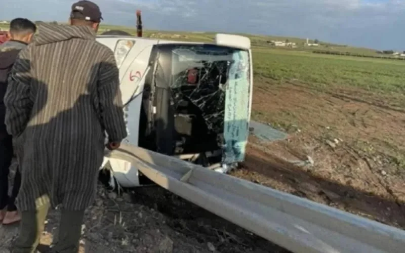 Maroc : 35 blessés dans le renversement d'un autocar près de Settat 