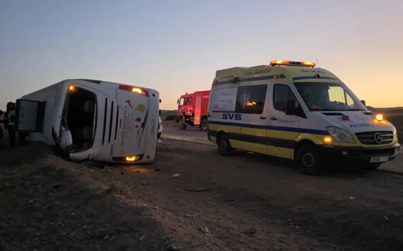 Maroc : quatre morts dans un terrible accident de bus près de Guercif
