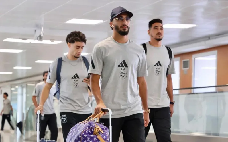 L'équipe d'Algérie de retour au Maroc