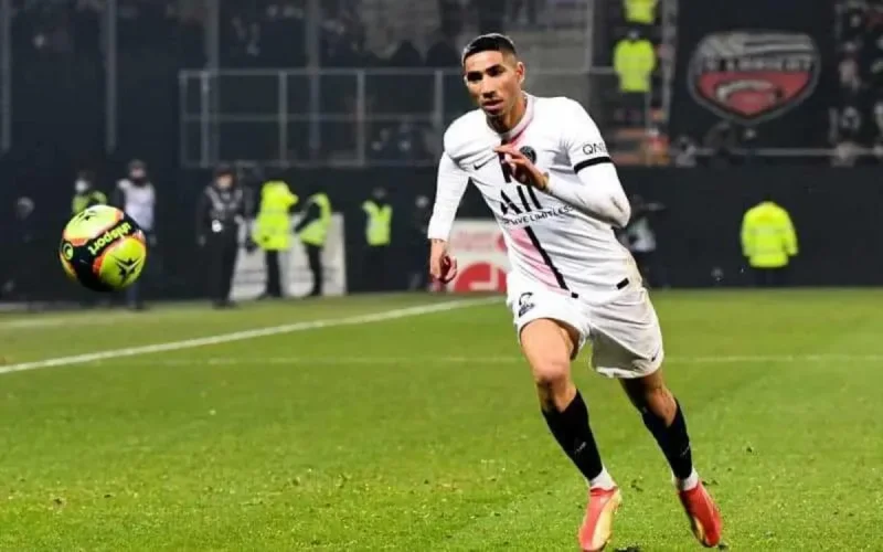PSG : blessé, Hakimi forfait contre Lille