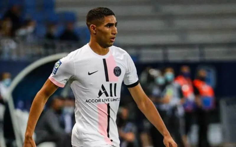 Achraf Hakimi dans l'équipe type de la première moitié de saison en Ligue 1