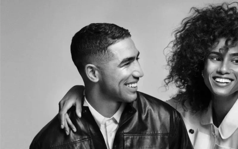 Mode, football et racines : Imaan Hammam et Achraf Hakimi sans filtre