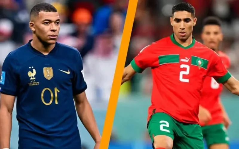 Achraf Hakimi plus rapide que Kylian Mbappé