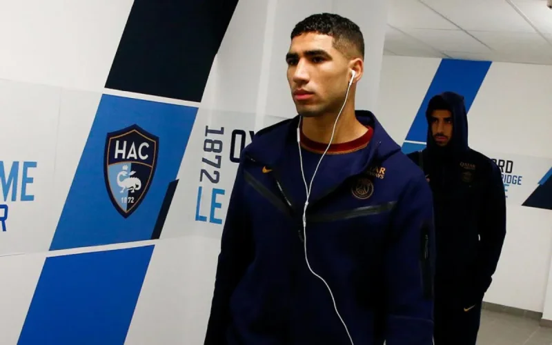 Le Havre - PSG : les notes d'Achraf Hakimi par la presse sportive