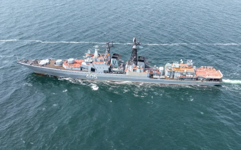 Un destroyer russe de 7 500 tonnes arrive face au Maroc
