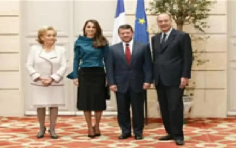 Chirac et Rania de Jordanie aux Musiques sacrées