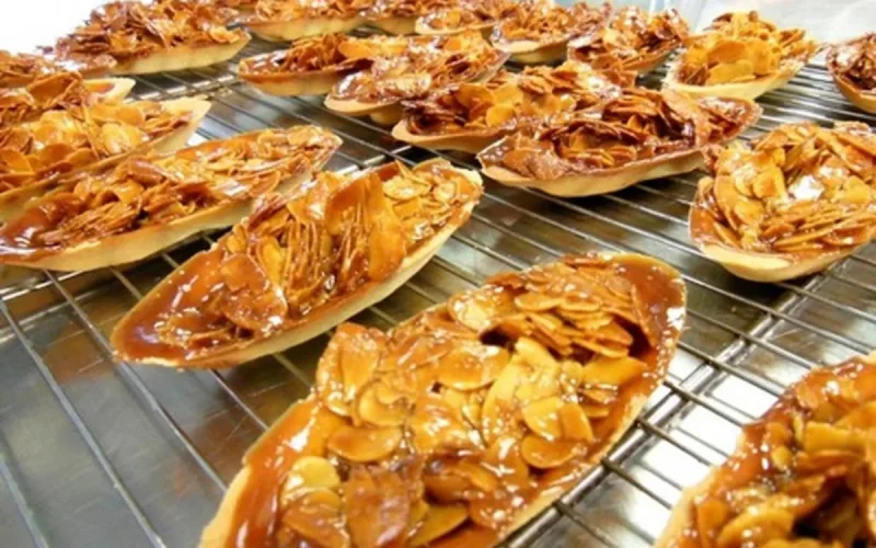 Barquettes aux amandes et sésames