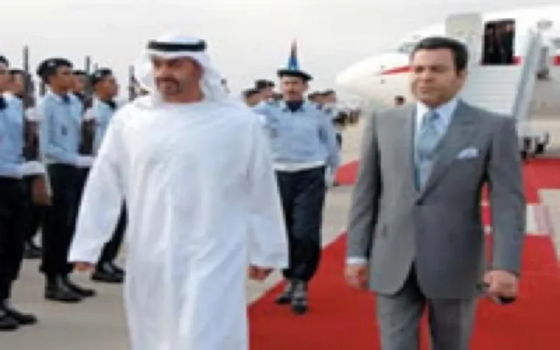 Le Prince héritier d'Abou Dhabi au Maroc