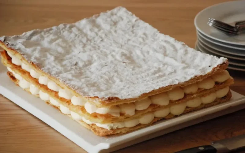 Délice à la crème patissière 