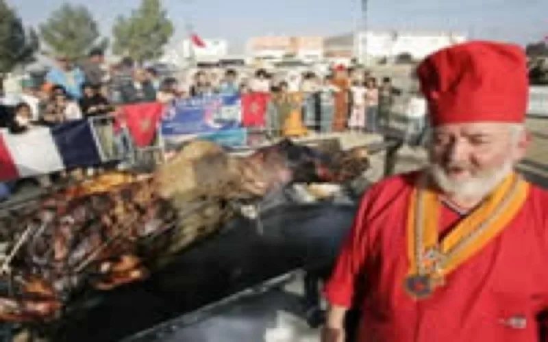 Le plus grand mechoui du monde fait au Maroc