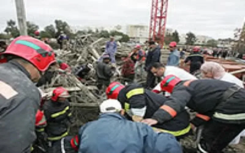 18 morts et 26 blessés dans un effondrement d'un immeuble en construction à Kénitra