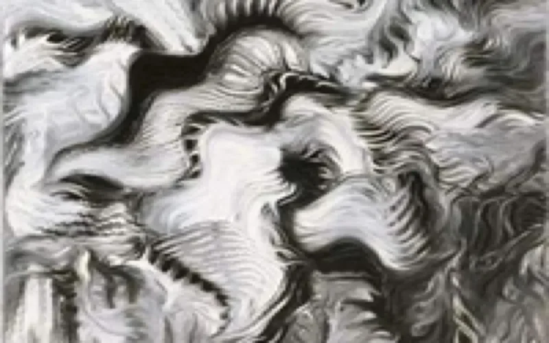 Zakia Azzouz à une exposition collective à Châlons-en-Champagne