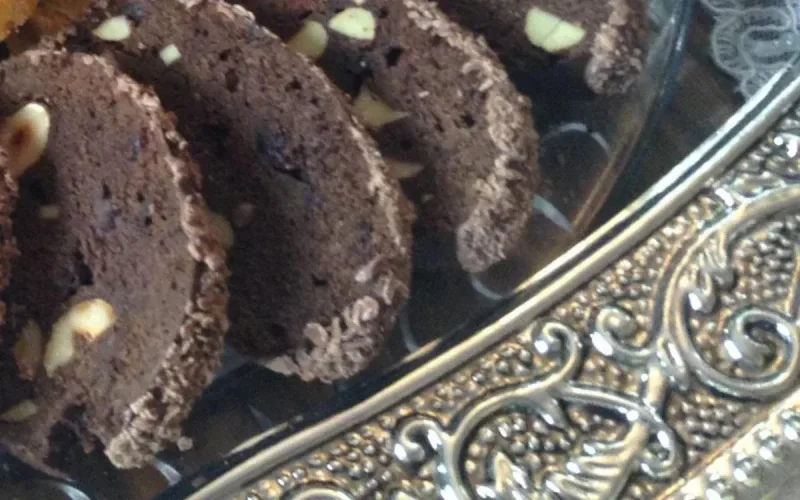 Feqqas au chocolat et amandes