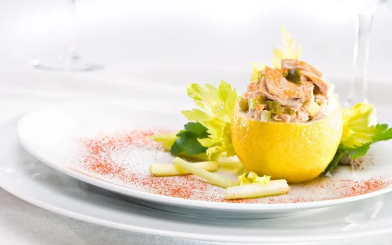 Citrons farcis au thon