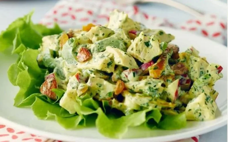 Salade de volaille aux épices 