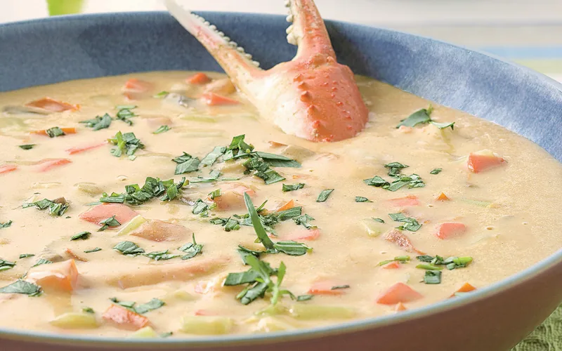 Soupe au crabe