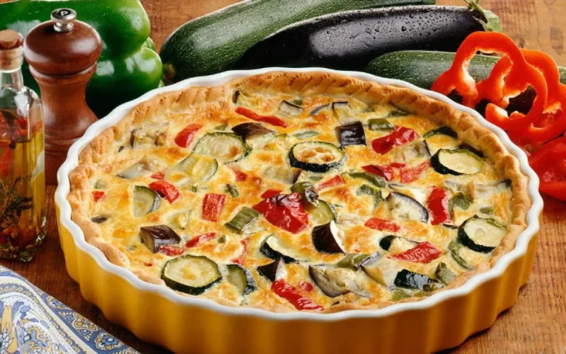 Tarte à la ratatouille 