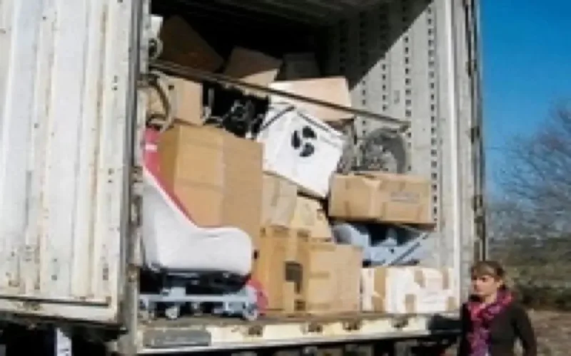 100m³ de matériel médical pour le Maroc 