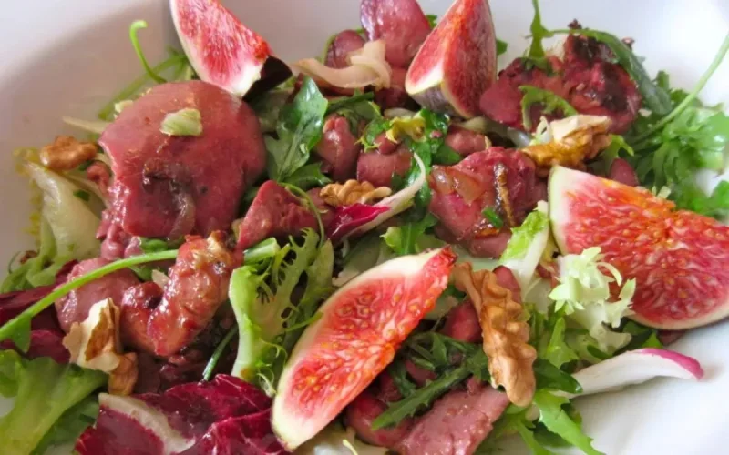 Salade aux figues fraîches