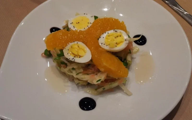 Salade d'été à l'orange 
