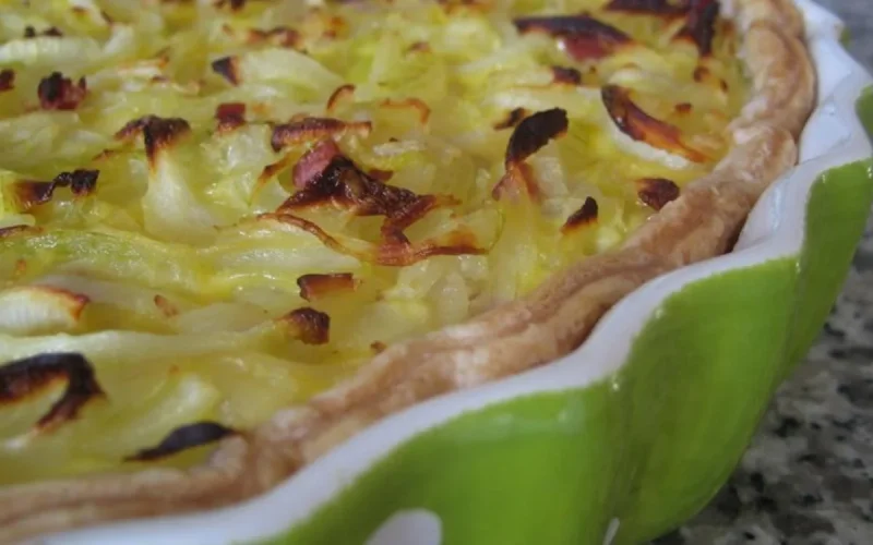 Tarte aux oignons 