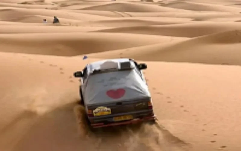 Marouane Chamakh parrain officiel d'un équipage Aïcha des Gazelles