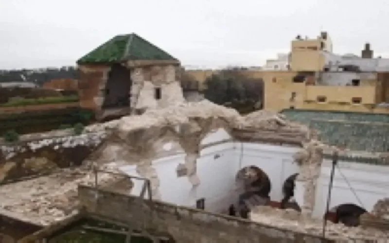 Effondrement d'une mosquée à Nador