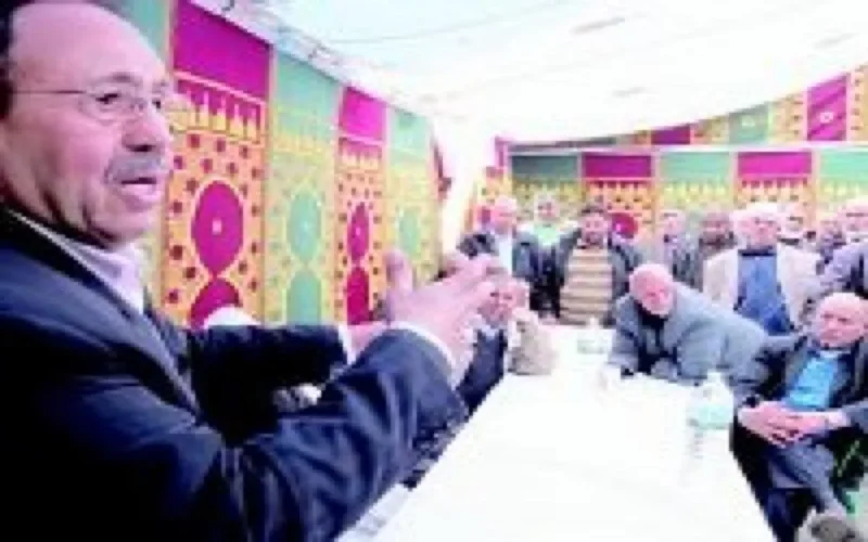 Des anciens mineurs marocains en grève