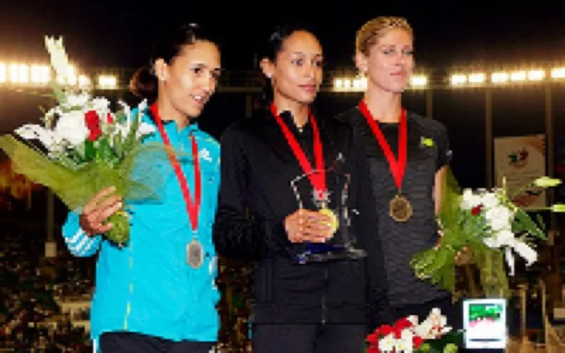 Halima Hachlaf bat le record 2010 du 800m