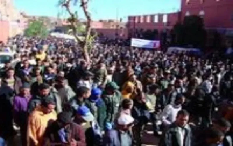 Tinghir : 15.000 personnes dans les rues