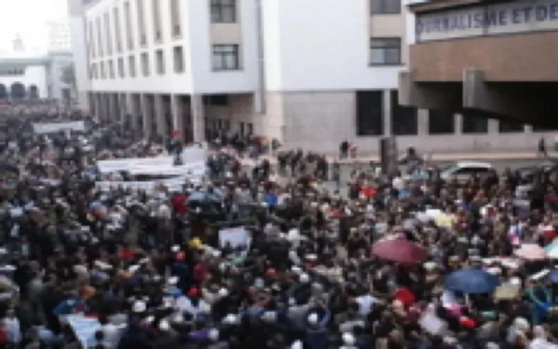 Manifestations du 24 avril : près de 5000 personnes à Casablanca