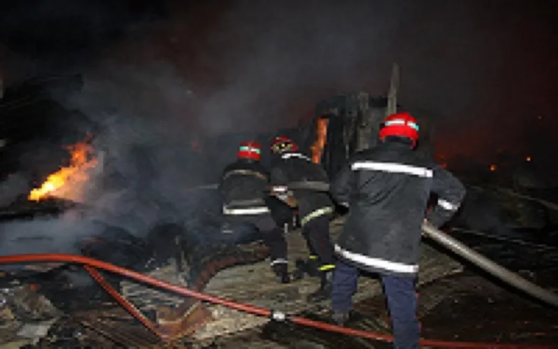 Un incendie ravage plus de 60 commerces à Casablanca
