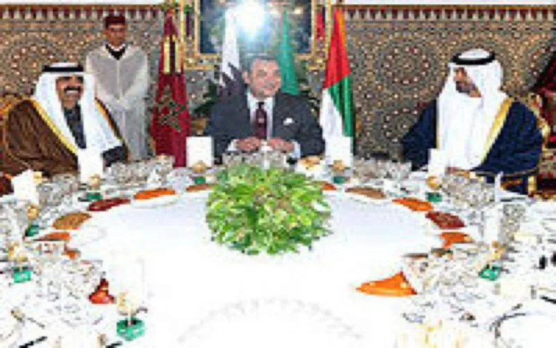 L'Emir du Qatar au Maroc