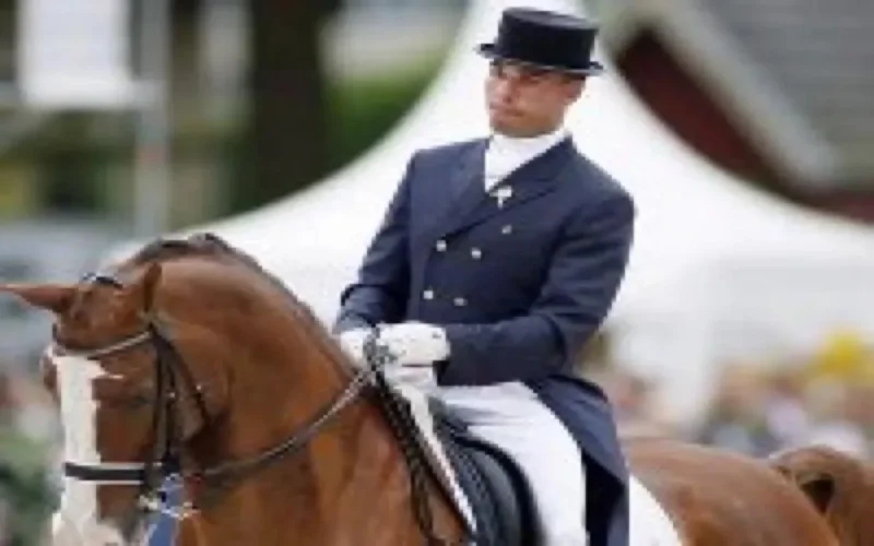 Yessin Rahmouni aux Jeux Olympiques avec le cheval de Lalla Amina