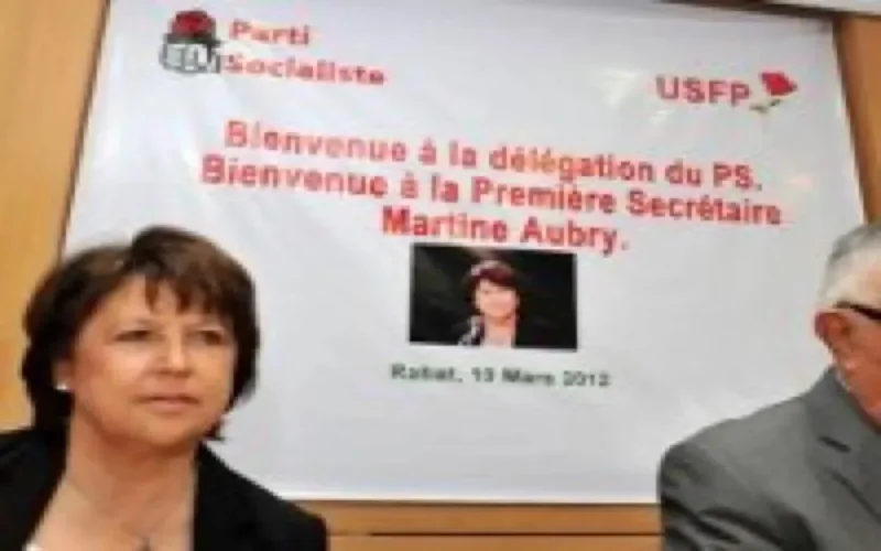 Martine Aubry au Maroc