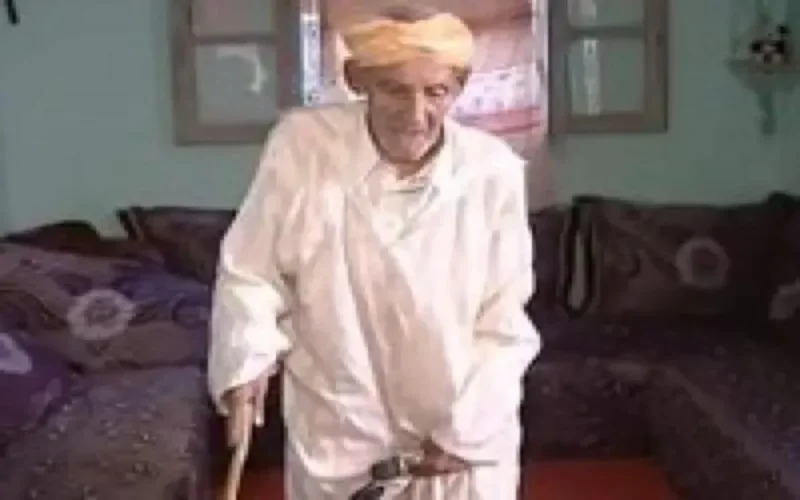 El Mehdi Ben Taki, doyen des Marocains, a 124 ans