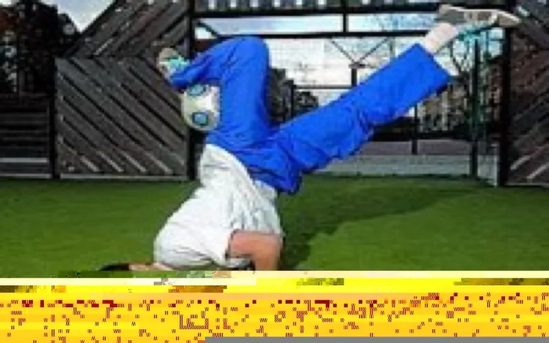 Soufiane El Marnissi, champion de Belgique de freestyle football