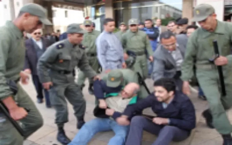 Manifestation contre le budget du Palais royal à Rabat