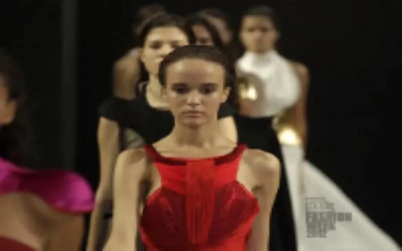 Siham Sara Chraibi à la Fashion week Casablanca 2012