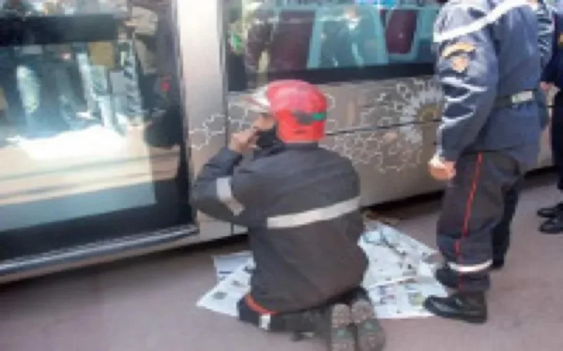 Un piéton renversé par le tramway à Rabat