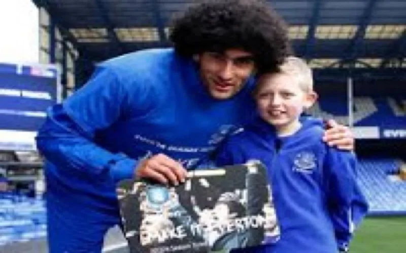 Marouane Fellaini, joueur au grand coeur