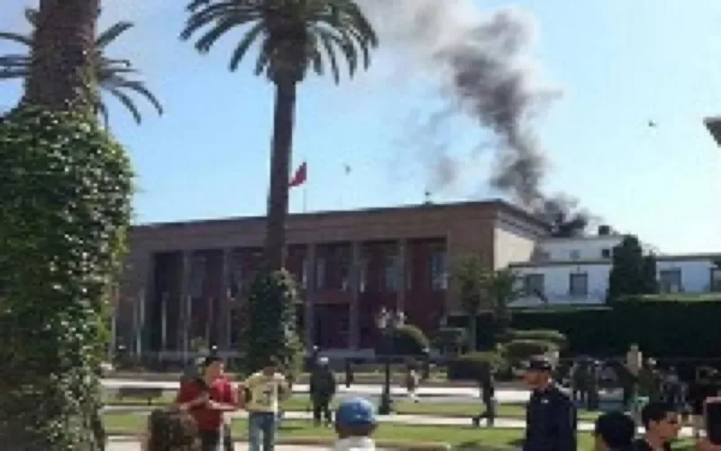 Explosions accidentelles au Parlement à Rabat